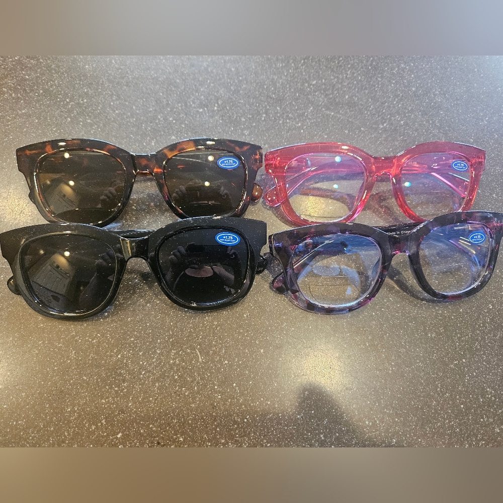 NWT 4 Pair Readers +1.75 Strength